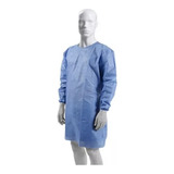 Bata Quirúrgica Desechable Color Azul - Pack X 10 Unidades