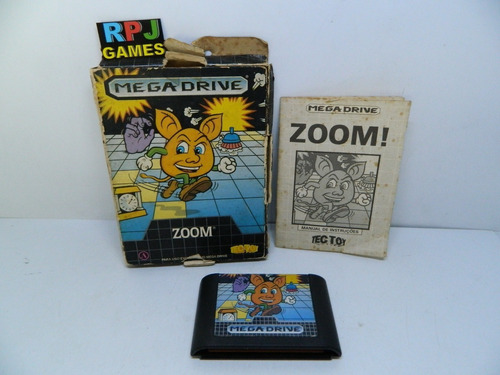 Zoom Original Tectoy P/ Mega Drive - Loja Fisica Rj
