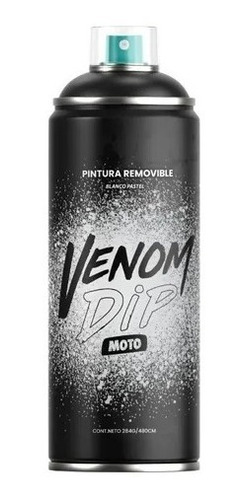 Pintura Removible Moto En Aerosol Venom Blanco.pastel Rpm