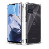 Funda Tpu Transparente Antigolpe Para Moto E22 E22i