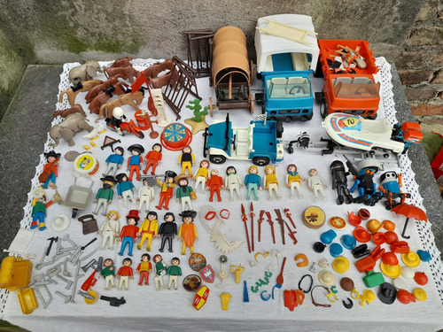 Playmobil Lote Retro Años 80 Y 90 (precio Por Todo)