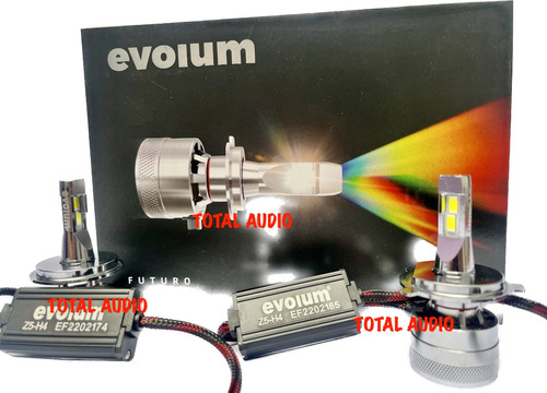 Kit De Focos Led Hyperled Evolum Futuro 25000lm H7/h11/9006