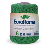 Euroroma Colorido N. 8 - 600 G - 457 M / Verde Bandeira