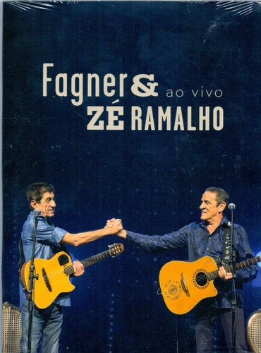 Dvd Fagner & Zé Ramalho Ao Vivo Lacrado Original