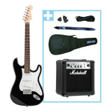 Combo Guitarra Racker + Amplificador Marshall Mg10cf + Acces