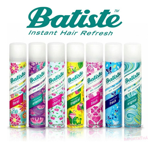 Batiste Dry Shampoo Spray 120g Seco 200ml