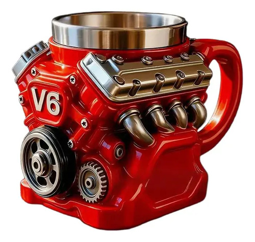 Taza Con Forma De Copa Con Motor Mecánico.m35d