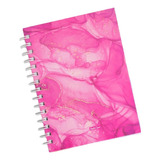 Cuaderno A5 Rayado - Marmol Rosa Punto Cero 
