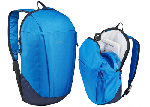 Quechua Maleta Morral Mochila Viaje 10l Deportivo Bolso