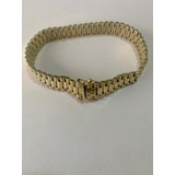 Pulsera Esclava Oro Sólido 14k  Tipo Rolex  Oportunidad 