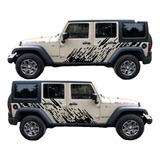 Calcomanias Stickers Calcas Jeep Wrangler Rubicon Sahara Mud