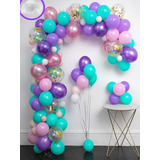 Arco Orgánico De Unicornio De 110 Globos, Para Toda Ocasión