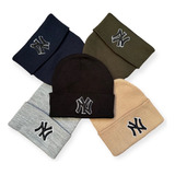 Gorro Lana Dama Hombre New York Invierno X6 X Mayor Invierno