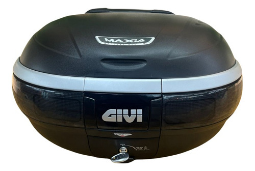 Baú Bauleto Givi 52 Litros E52nt Maxia Monokey + Encosto Giv