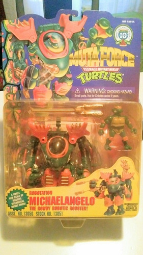 Tortugas Ninjas Mutaforce Blister Turtles Ninjas Epoca Heman