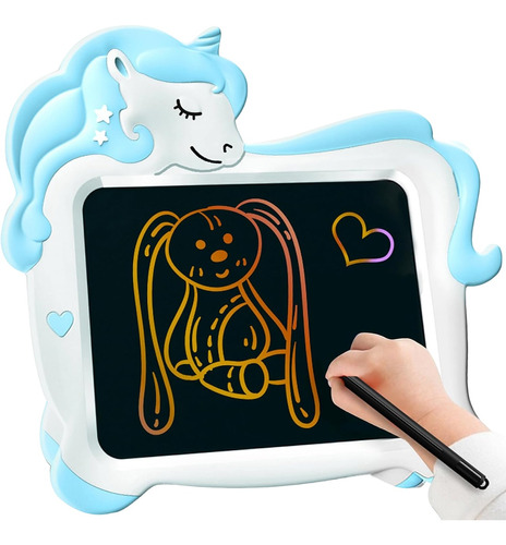 Pizarra Infantil Mágica Tablet Lcd 10 Pulgadas Unicornio