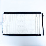 Paño Múltiple Mediano Interior Blanco + Caja  Para 36 Anillo