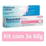 Kit Com 3x Bepantol Baby 60g Cada - Pomada De Assadura