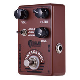 Pedal De Efectos De Guitarra D-11 Vintage Distortion Con Vo