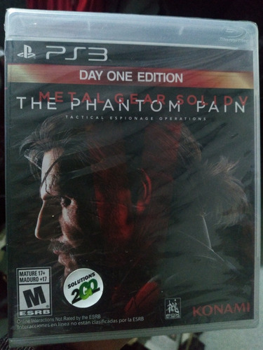 Juego Metal Gear The Phantom Paint Nuevo Ps3 Playstation 3 