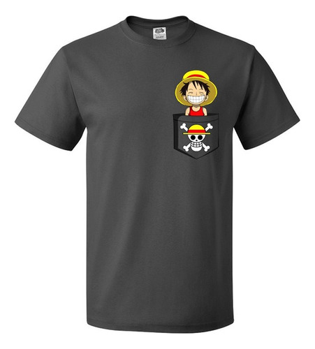 Playera Camiseta One Piece Monkey D Luffy + Regalo + Envio