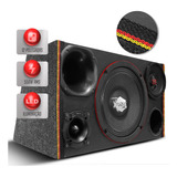 Caixa Som Trio Goiano Shutt 550w Woofer Xplode 12'' + 6 Pol