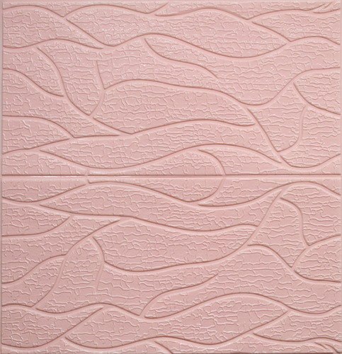 Panel Decorativo Con Relieve 3d, Mod: Irregulares Rosa