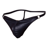 Jockstrap Hombre Sexy Ropa Interior Efecto Cuero + Regalo 