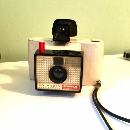 Câmera Polaroid Vintage Branca