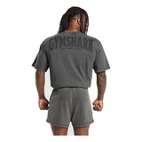 Playera Gymshark Oversize Heritage Washed T Shirt Original