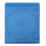 5 Un Estojo Box Case Dupla Ps3 & Blu-ray Azul