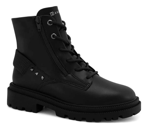 Bota Coturno Ramarim Zíper 24-62104