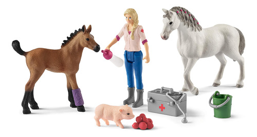 Schleich Farm World, Juguetes De Animales De Granja Para Kid