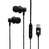 Audifono Headset In-ear Tipo-c Con Manos Libres Pro Negro