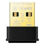 Adaptador Wi-fi Tp-link T3u Nano Dual Band 2.4/5ghz Compacto