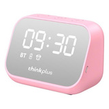 Parlante Con Reloj Lenovo  Ts13 Pink