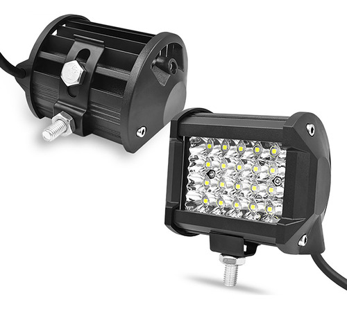 Par Faros 24 Led Auxiliar Dually Con Estrobo 4x4 72w F1