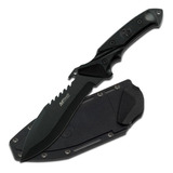 Cuchillo Mtech Kukri 25cm Tactico Con Funda Rigida De Fibra De Nylon Filo Maximo Full Tang Envio Gratos !!! Mt-20-12