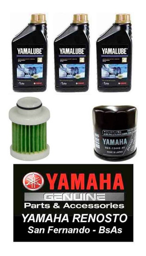 Kit De Servicio Yamalube Sin Aceite De Pata Yamaha 60hp 4t