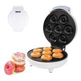 Mini Máquina Para Hacer 7 Donas De Cocina 1200w Blanca