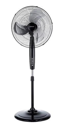 Ventilador De Pie Peabody Pe-vp350 Negro Con 3 Palas Color P