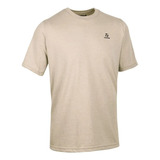 Remera Topper Hombre Basica Beige Humus Melan