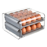 Caja De Almacenamiento De Huevos Tipo Cajón, Organizador De
