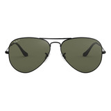 Lentes De Sol Rb3025 Aviator Verde Ray-ban