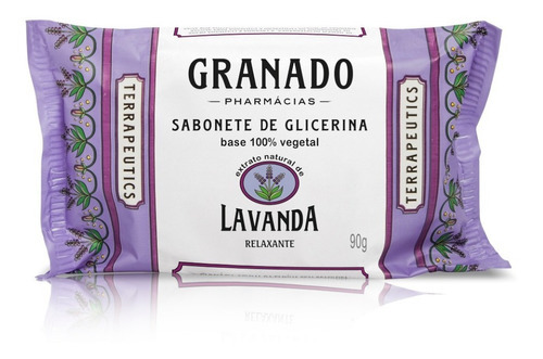 Sabonete Glicerina Granado Lavanda 90g