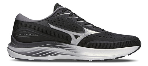 Tênis Mizuno Action 3 Masculino 1010620621069 Preto/preto