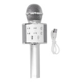 Ws-858 Micrófono De Karaoke Inalámbrico Bluetooth Grabación