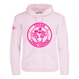 Sudadera Capucha Longhorns De Texas Cuernos Largos Mod 3 Msi