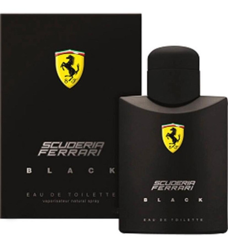 Perfume Masculino Ferrari Black Edt  125ml - Original