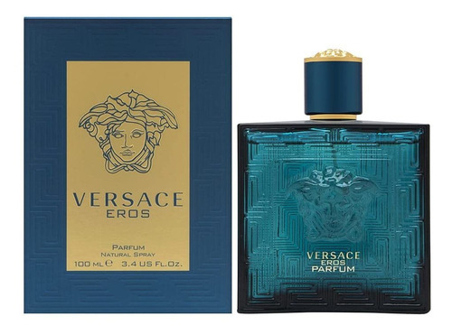 Perfume En Aerosol Versace Eros Para Hombre, 3.4 Onzas